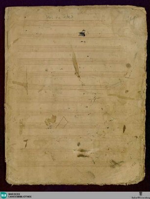 21 Vocal pieces - Mus. Hs. 1387