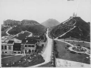 Hongkong. Blick auf Victoria-Peak