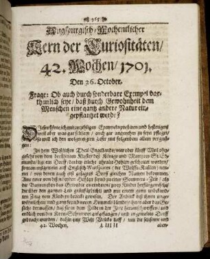 42. Wochen / 1701.