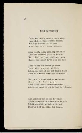 Den verirrten traf ein ton der trauer