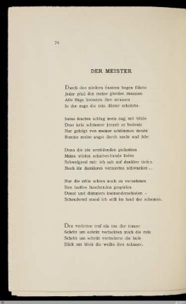 Den verirrten traf ein ton der trauer