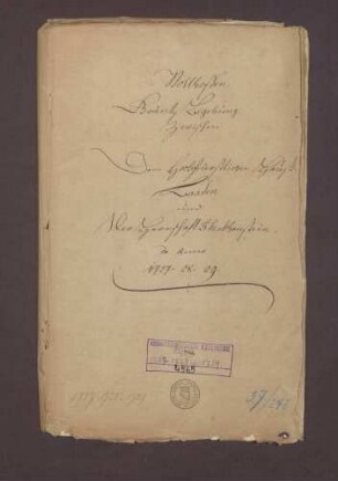 Grenzbegehung zwischen dem hochfürstlichen Haus Baden-Baden und der Herrschaft Fleckenstein, respektive zwischen den Orten Auenheim, Beinheim, Dalhunden, Forstfeld, Giesenheim, Röschwoog, Roppenheim, Stattmatten, auch Belochung über das Weichholz zwischen Stattmatten und Stollhofen