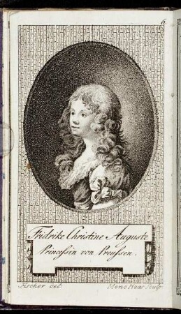 Friderike Christine Auguste Princessin von Preussen.