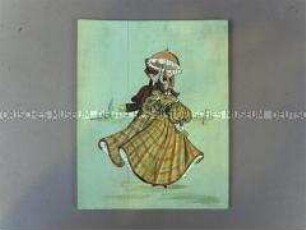 Wandbild: Mode um 1830/1840