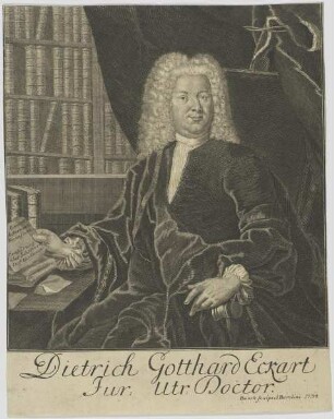 Bildnis des Dietrich Gotthard Eckart