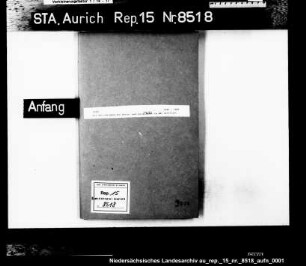 Die Berichtigung der Deich- und Sielrichter im Amt Greetsiel