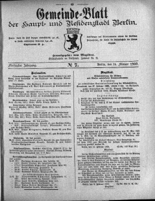 1909,7: No. 7, 14. Februar 1909