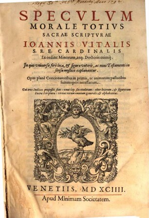 Speculum morale totius Sacrae Scripturae