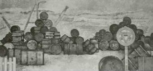 Ablage in der Kiesgrube