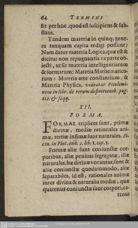 XII. Forma