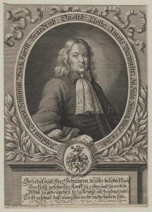 Bildnis des Johann Georg Schumm