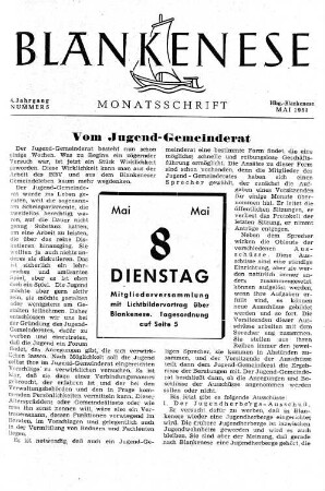Nummer 5 : Mai 1951