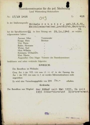 Schoder, Wilhelm