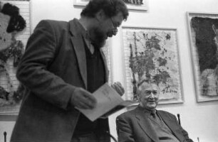 Brecht-Haus : Im Brecht-Haus: "Poesiealbum" mit Richard Pietrass und Hans Cibulka