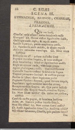 Actus Secundus: Scena III.