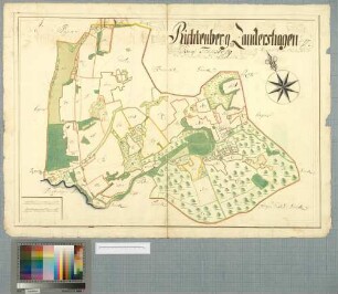 [Richtenberg, Zandershagen Amt/Distrikt Franzburg] Richtenberg Och Zandershagen in Ampt Fransborg