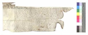 Bürgermeister und Rat der Stadt Gmünd verkaufen an ihren Ratsfreund Paul Goldsteiner 25 Gulden jährlichen Zins um 500 Gulden.