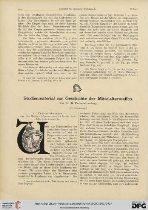 2: Studienmaterial zur Geschichte der Mittelalterwaffen, [4]