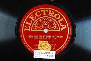 Hör' ich die Stimme im Traum : ("Die Perlenfischer") / (Bizet)