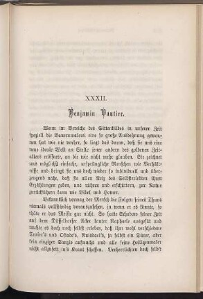 XXXII. Benjamin Vautier.