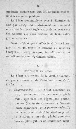 4. Attribution du Sénat.