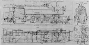 Vierzylinder-Verbund-Heißdampf-Lokomotive (3/6 gekuppelt) : Technikgeschichte | Industrie und Technik | Eisenbahnbetriebsmittel (Lokomotiven und Wagen)