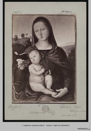 Maria mit dem Christuskind (Madonna Solly)