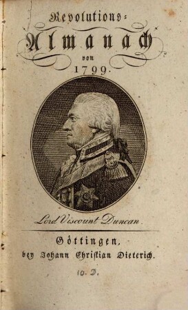 Revolutions-Almanach. 1799