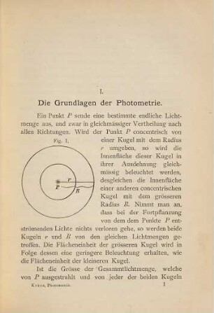 Die elektro-technische Photometrie