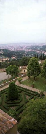 Garten der Villa Medici — Gartenterrasse