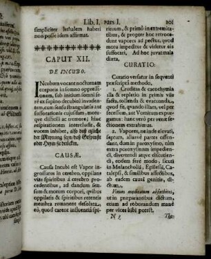 Caput XII. De Incubo.