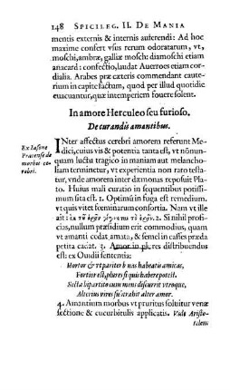 In amore Herculeo seu furioso.