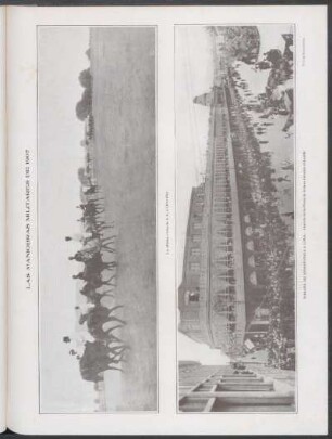 [Fotografía de] Las maniobras militares de 1907