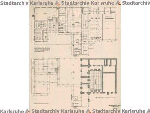 Beichel, Friedrich. Straßenbahn-Wagenhalle Tullastraße. Umbau und Erweiterung
