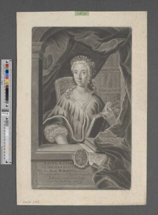Lavra Maria Catharina Bassia : Vxor Ios. Verati M.D. et P.P.Bononiensis Philosophiae Doctrix, Collegii Lextrix publica Instituti Scientiarum Socia. nat. d. 11. Octobr. An. MDCCXI.Bononiensis Philosophiae Doctrix, Collegii Lextrix publica Instituti Scientiarum Socia. nat. d. 11. Octobr. An. MDCCXI.