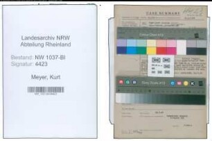 Entnazifizierung Kurt Meyer , geb. 03.11.1913 (Arbeiter)