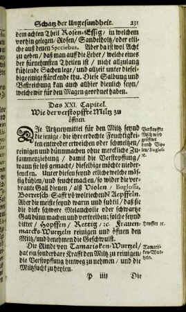 Das XXI. Capitel. - Das XXIV. Capitel.
