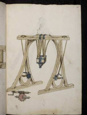 Zug (Flaschenzug, Seilwinde und Kurbelwinde)