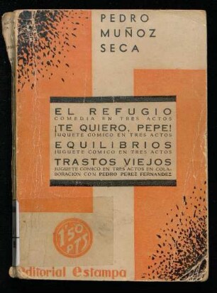 El refugio : comedia en tres actos : original