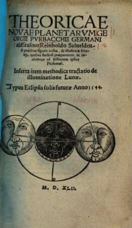 Theoricae novae planetarum