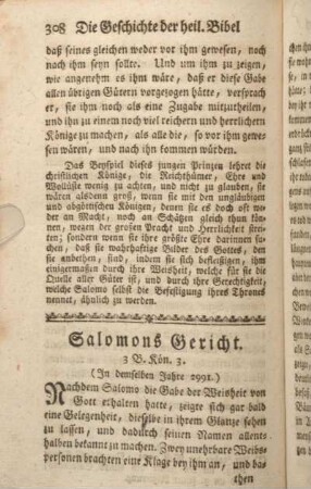 Salomons Gericht. 3 B. Kön. 3.