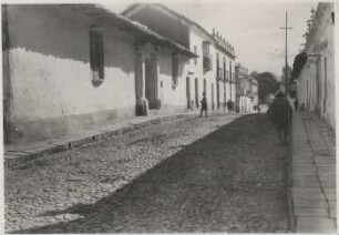 Eine Straße in Sucre