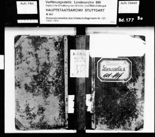Kriegsstammrolle der Genesenenkompanie