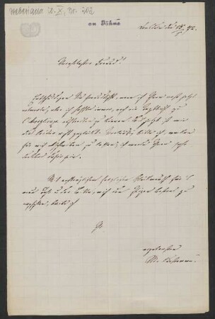 Brief an Friedrich Wilhelm Jähns : 15.01.1872