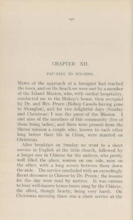 Chapter XII. Pau-ning to Sui-ning