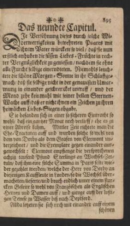 Das neundte Capitul