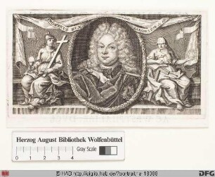 Bildnis Friedrich II., Herzog zu Sachsen-Gotha u. Altenburg (reg. 1691-1732)