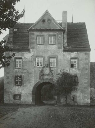 Colditz, Torhaus am Tiergarten, an der Straße nach Zschirla
