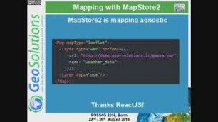 MapStore 2, modern mashups with OL3, Leaflet and React