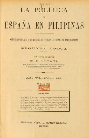 Núm. 129. 15 Enero 1896